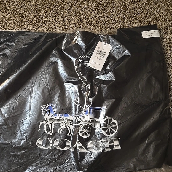 Coach Other - Coach Black and Blue Logo Tote